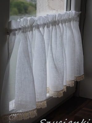 lniana zazdrostka vintage