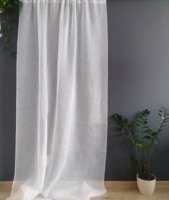 firana lniana ecru